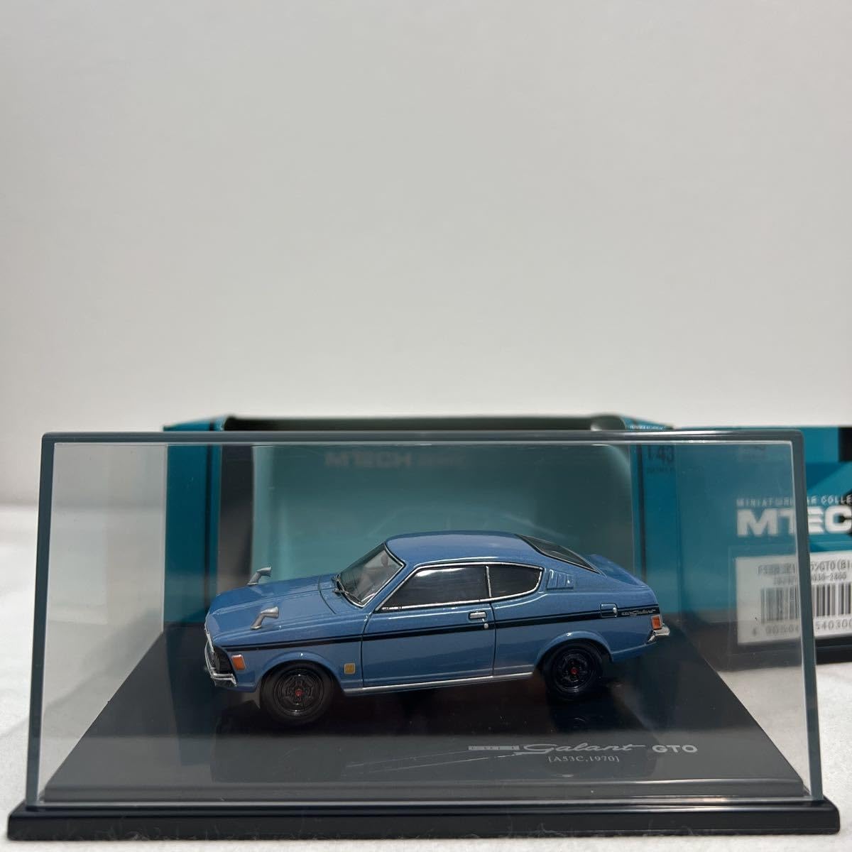 Amazon | FS限定 MTECH 1/43 MITSUBISHI Galant GTO Blue A53C 1970年