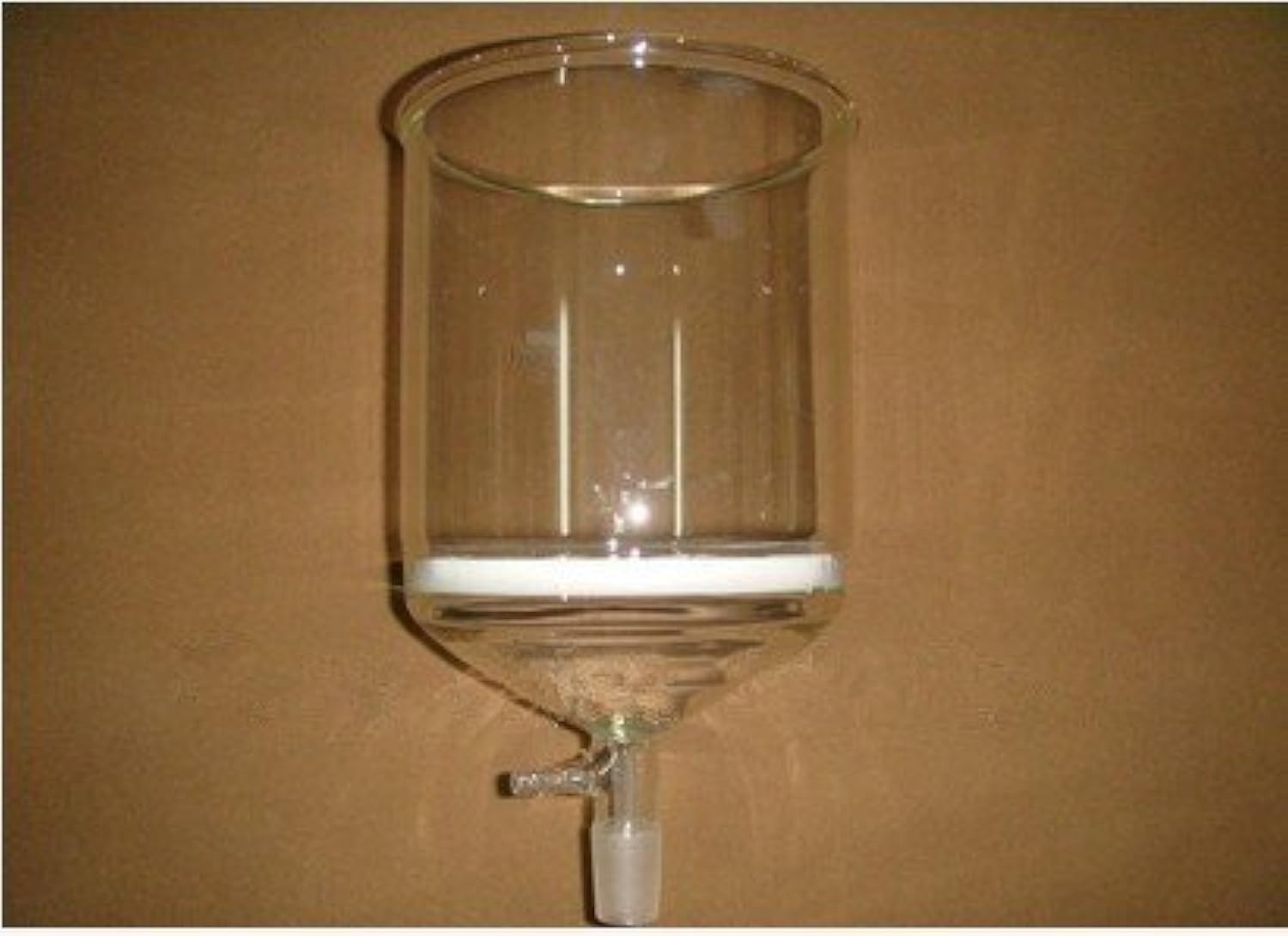 GOWE 3000 ml, 24/29, embudo de cristal Buchner con brazo lateral, 3 # filtro grueso, Groud Conjunta, cristalería de laboratorio, embudo de laboratorio