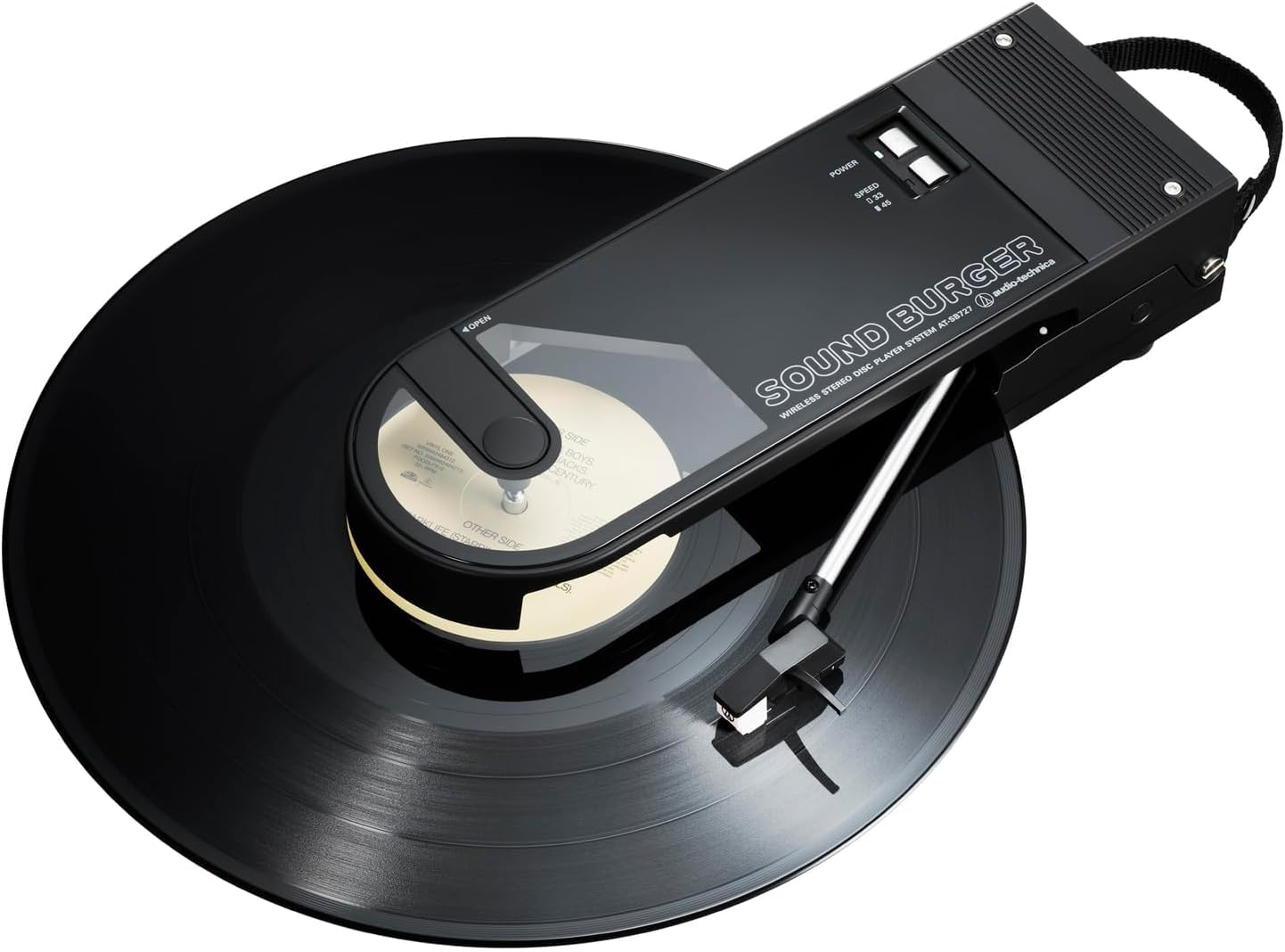 audio-technica - サウンドバーガー (Audio-Technica, Sound Burger) Audio-Technica サウンドバーガー | 大ヒットの小型レコード