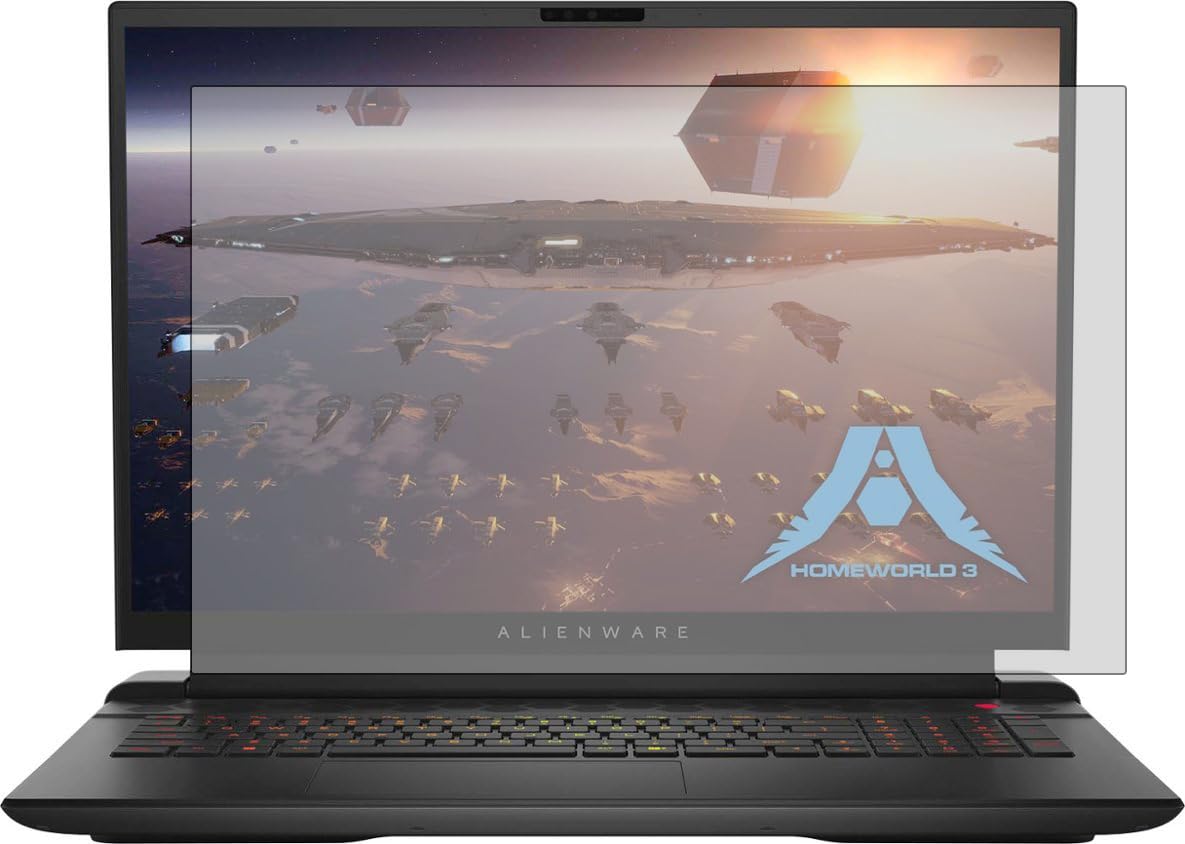 Screen Protector (Set of 2) for Alienware m18 Gaming Laptop AWM18 High Clarity Anti Scratch