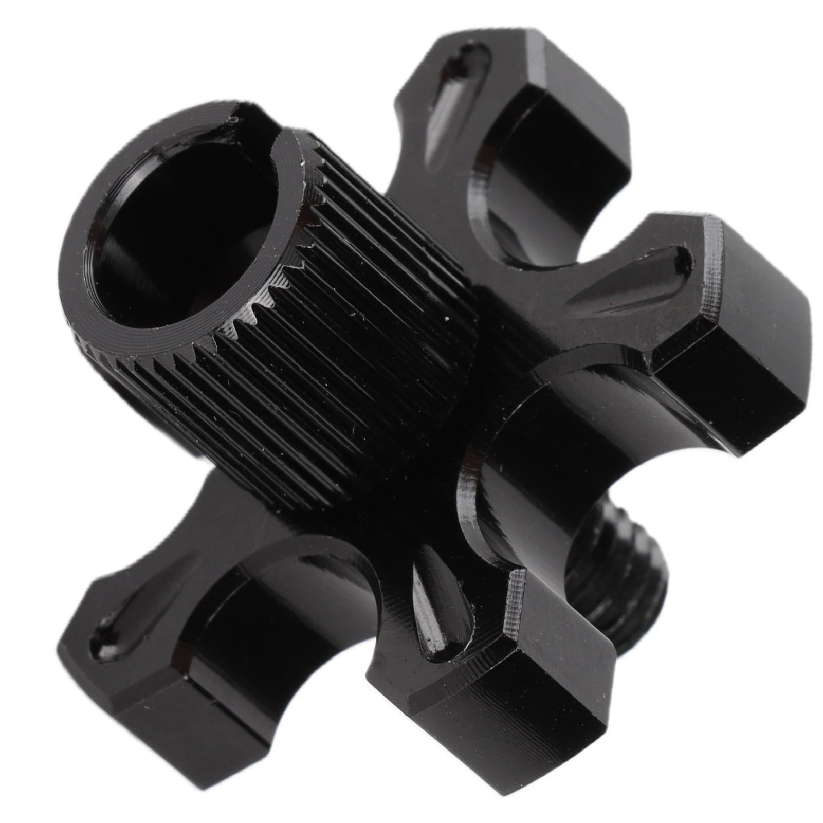 Dioche 2006 Crf 450r Uniwersalny Regulator Linki Sprzęgła CNC ze Stopu Aluminium do Motocykla - Wysoka Precyzja, Trwała, Lekka i łatwa w Montażu - Czarny (BLACK)