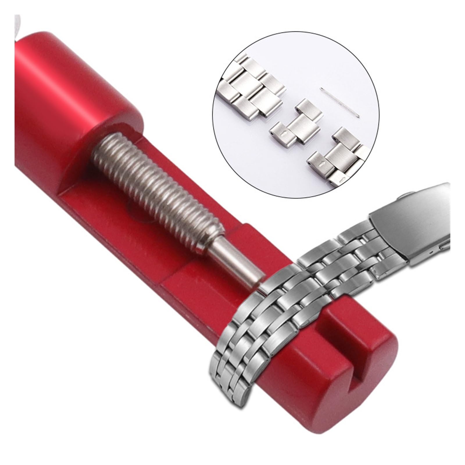 Kit Strumento Rimozione Perno Molla Per Orologi - 7 Pezzi Acciaio Inox