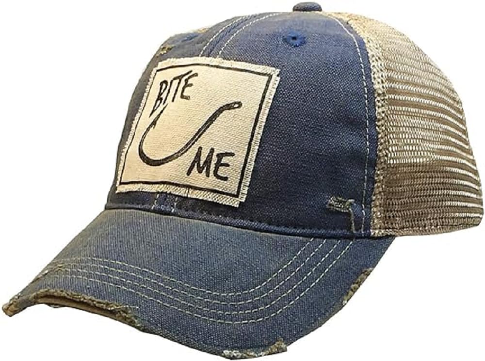 VINTAGE LIFE Distressed Hats for Women – Funny Trucker Hats for Women – Caps with Sayings