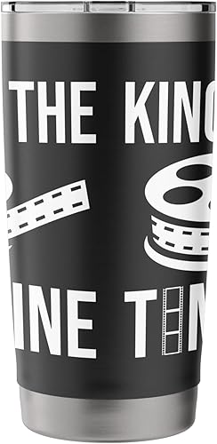 Miniatura 2 de King Of The Timeline Filmmaker Film Editor Stainless Steel Insulated Tumbler