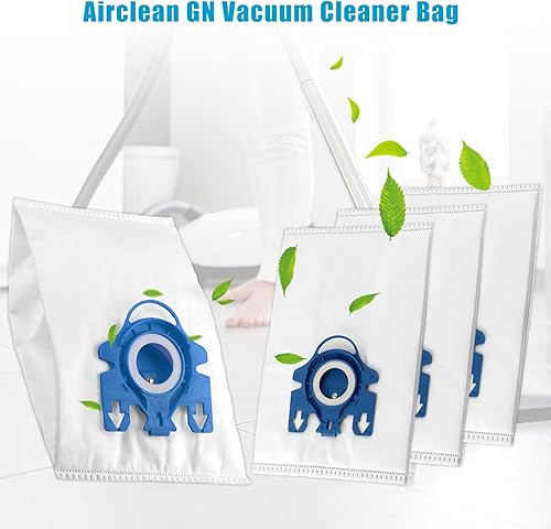 Miniatura 7 de Paquete de 12 bolsas 3D GN para aspiradora Miele compatibles con C2, bolsas de polvo Airclean compatibles con Miele GN Vacuum Complete C2 C3 Classic