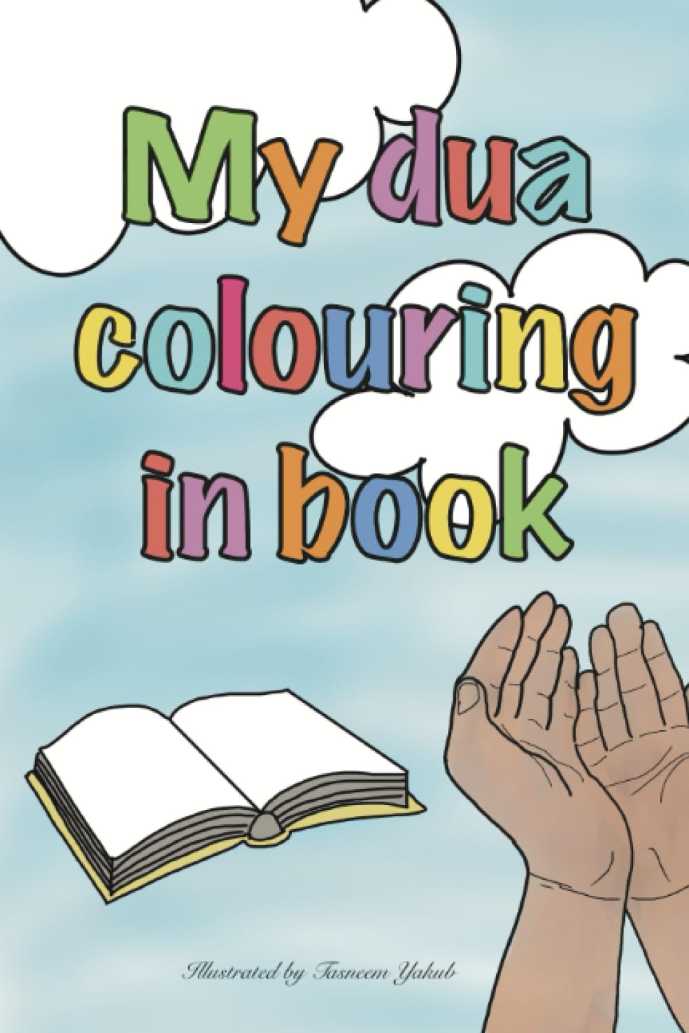My dua colouring in book