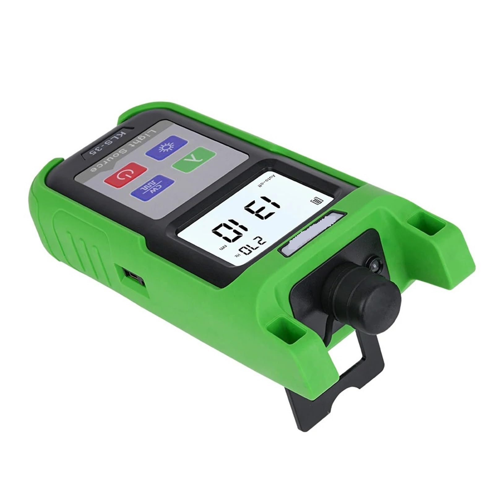 Probador de Fibra óptica con Fuente de luz KLS-35 FTTH, Herramientas portátiles de Fibra óptica con autocalibración(KLS-35-M)
