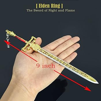 Amazon.co.jp: Batustou エルデンリング 夜と炎の剣 ミニカナタナイフ