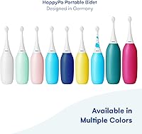 Vista 6 de La ducha de trasero HAPPYPO original - Bidé portátil para viajes - Conocido del programa alemán Shark Tank - El Easy-Bidet 2.0 reemplaza