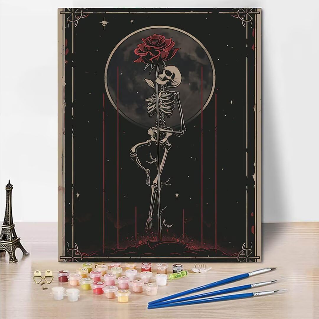 RNXAOPEN Dipingere con i Numeri Bambini, Passatempo per Adulti Kit Lavoretti Creativi per Bambini, Paint by Numbers Idee Regalo Bambina Bambino, Giochi Creativi Giochi Bambina name 70x95cm 3954-2