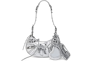 Y2K Retro Leather Shoulder Bag