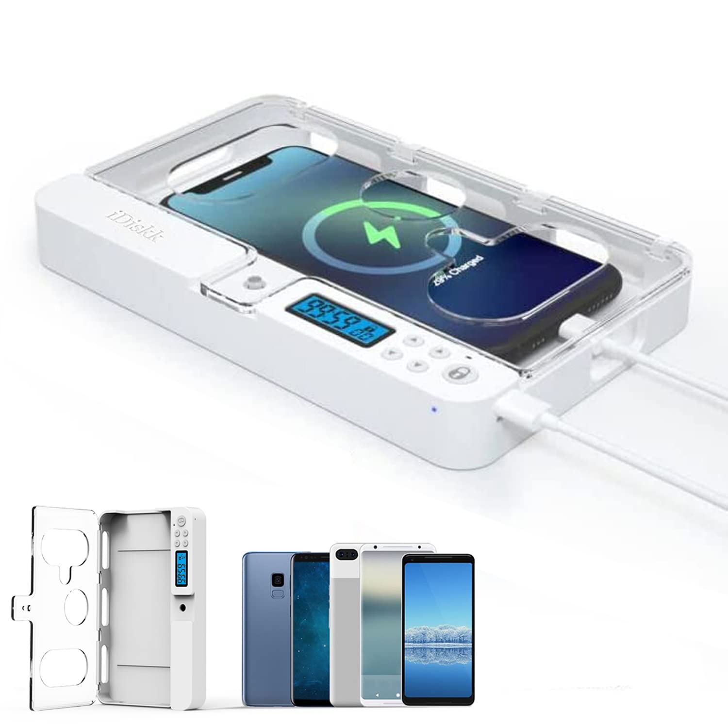 Amazon | iDiskk タイムロッキングコンテナ 脱スマホ依存 デジタル