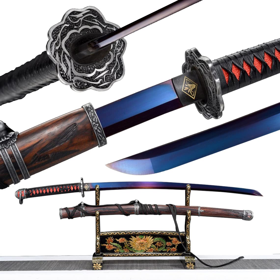 Buy Japanese Katana 1090 Steel Samurai Katana Real Anime