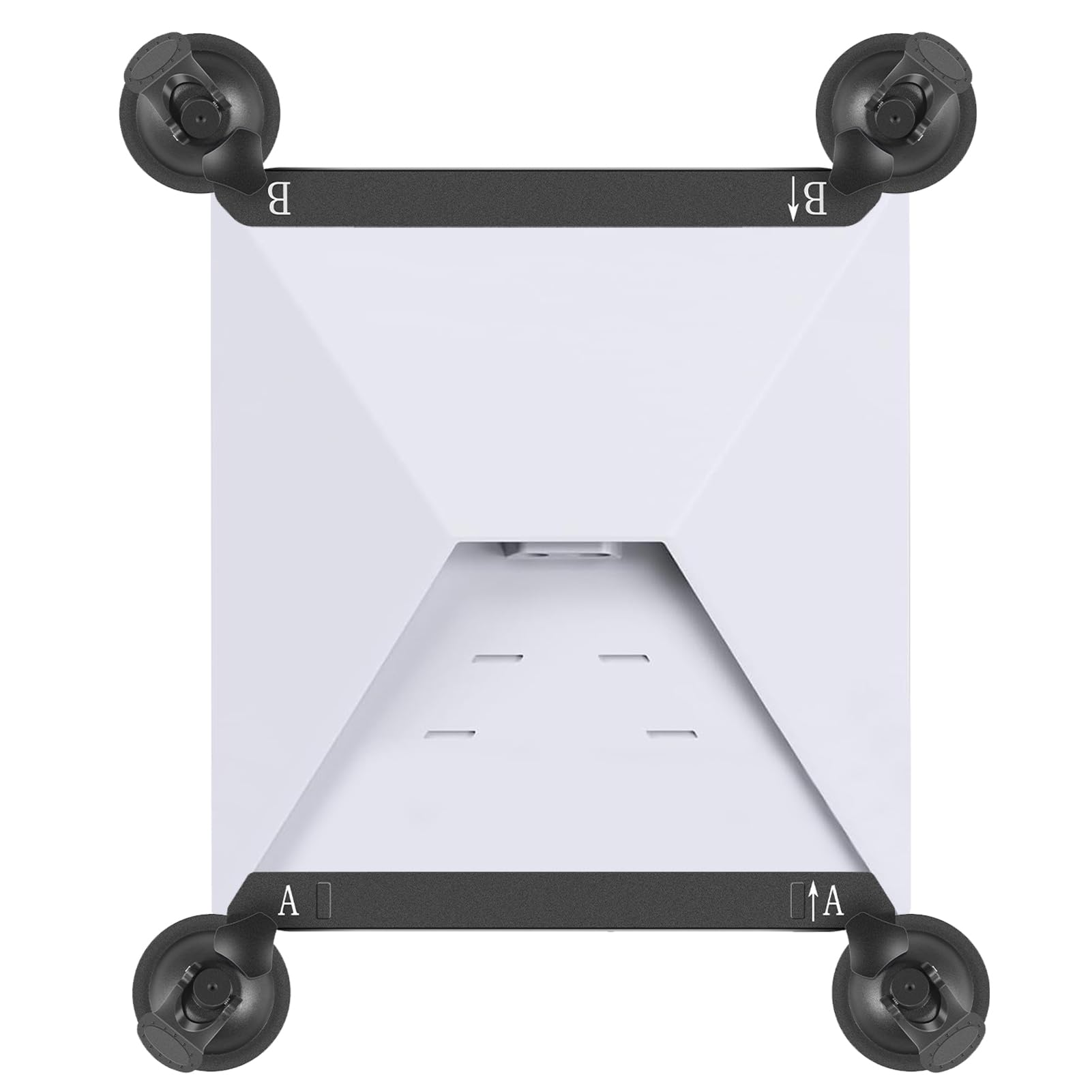 Tliffpaco Starlink Mini Car Suction Cup Mount, Strong Adsorption for Car Windows & Sunroofs, Stable Mounting Kit Ensures Reliable Satellite Signal