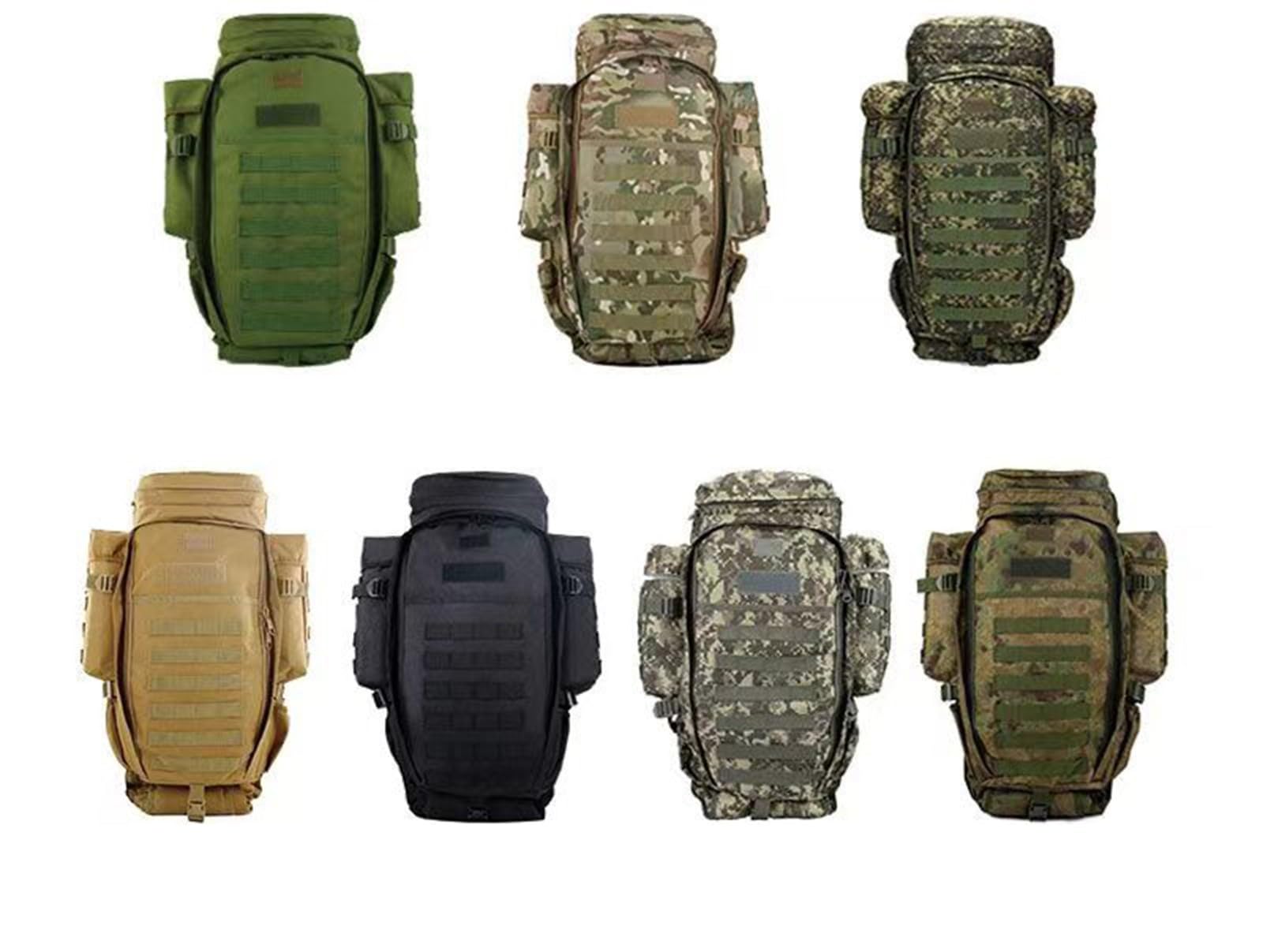 Mochila De Senderismo, Mochila De Caza, Mochila Sobrevivencia, Mochila Táctica De Supervivencia, Paquete De Caza Todo En Uno Táctico Escalable, para Caza del Campo Pesca