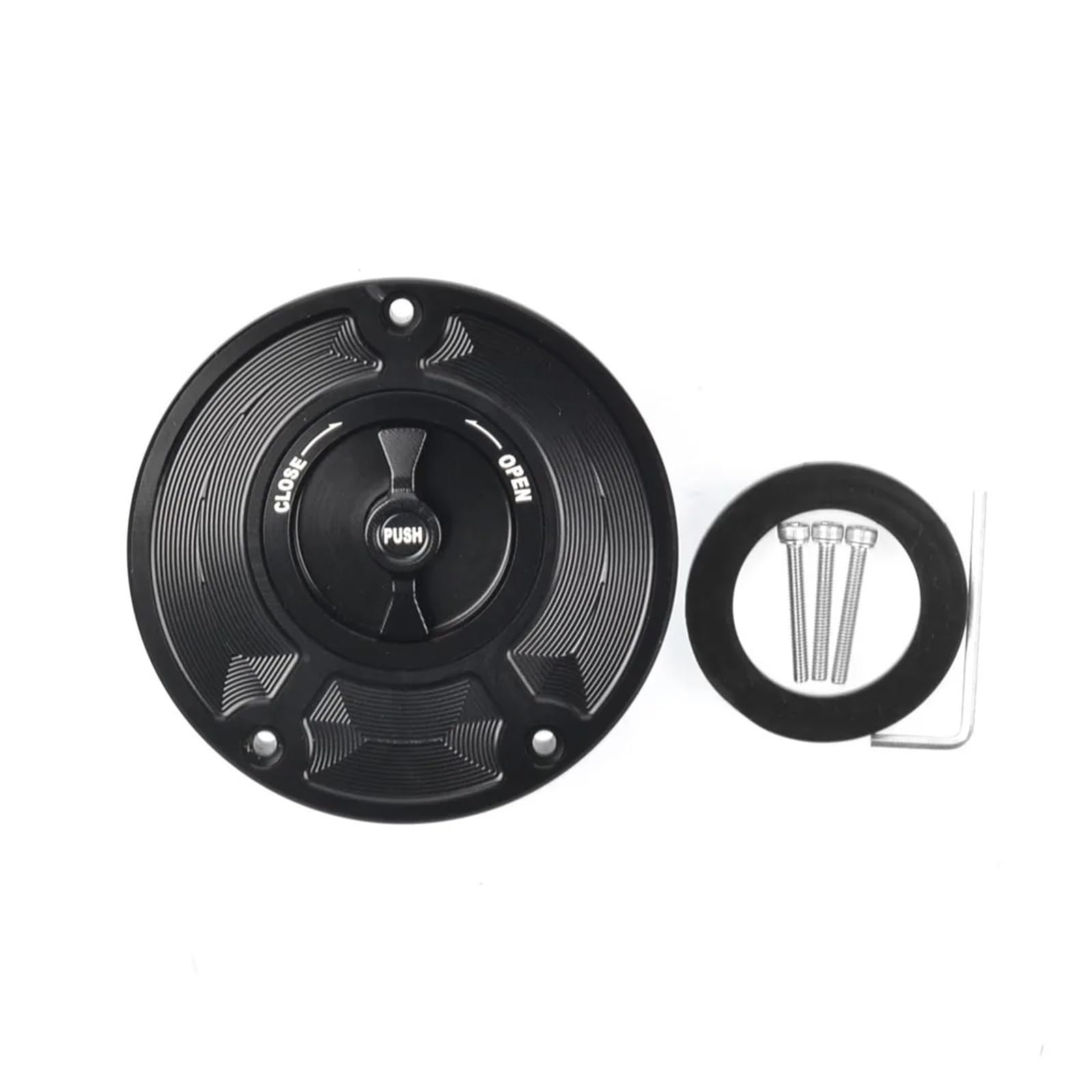 Tappo Serbatoio Coperchio Tappo Serbatoio Carburante Per Hond&a CB600F | Tappo Carburante Resistente In Alluminio CNC, Finitura Lucida, Perfetto Per Hond&a Protegge L'interno