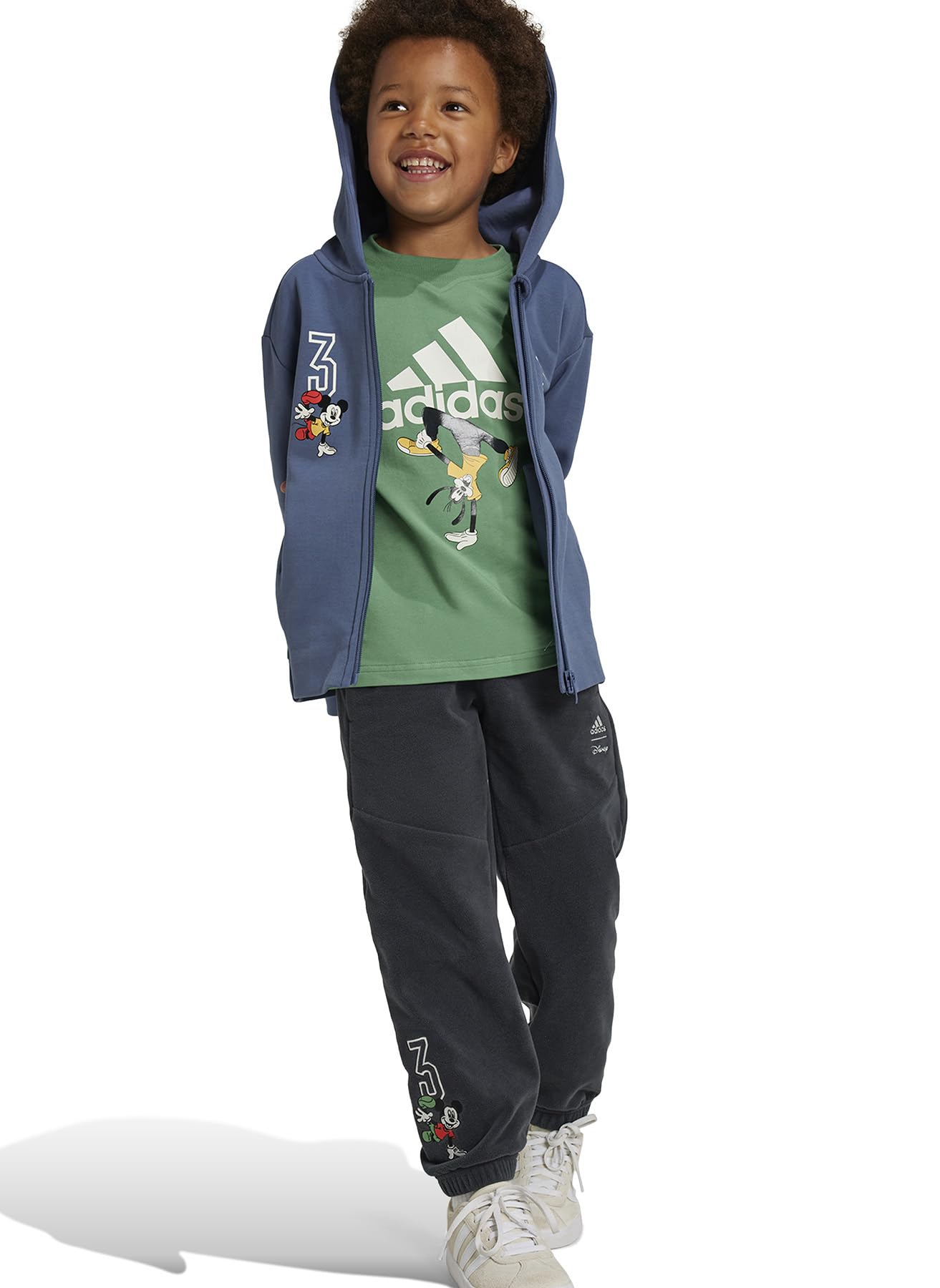 adidas Disney Mickey Mouse Full Zip Sudadera 6-7 Years