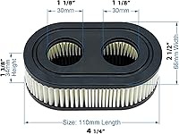 Vista 4 de Filtro de aire de repuesto para cortacésped Craftsman Husqvarna Toro, 1 paquete