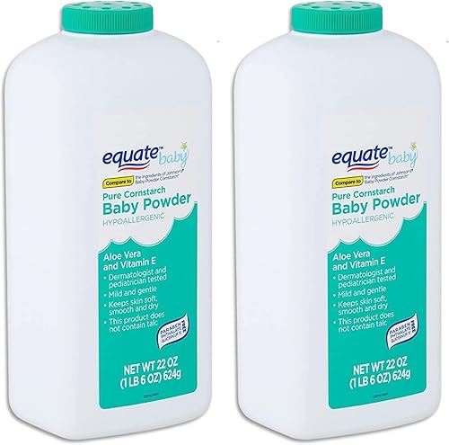 Miniatura 2 de Pure Cornstarch Baby Powder Aloe y Vitamina E 22 oz - 2 unidades