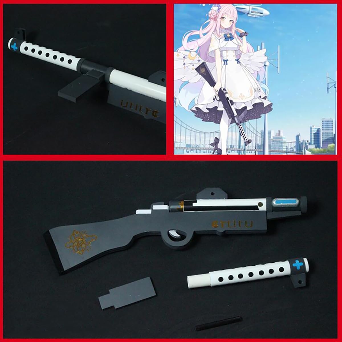 Amazon.co.jp: [HAOJEE] 聖園ミカ(みそのみか) 道具 槍 武器