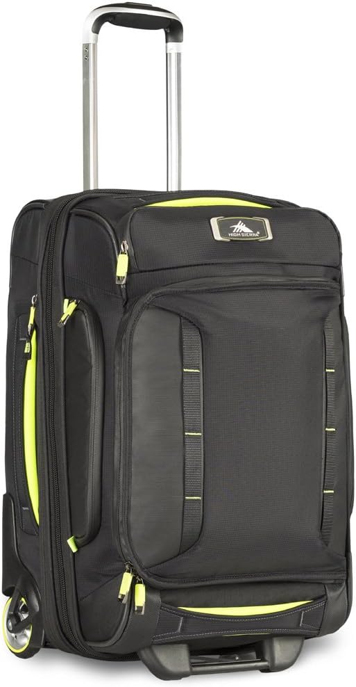 High Sierra At8 Carry On Wheeled Duffel Upright Travel