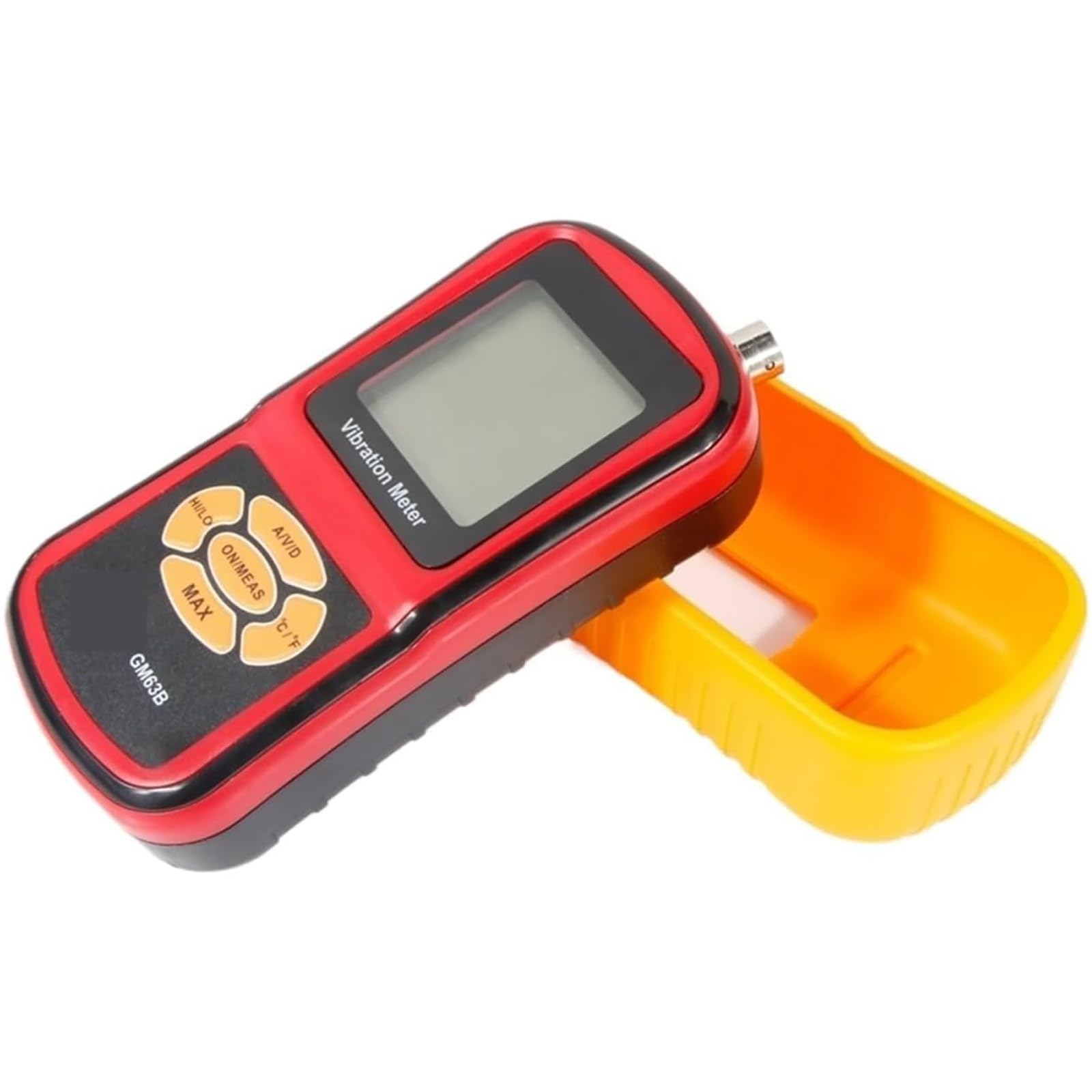 Tester di vibrazione digitale, tester di vibrazione portatile con visualizzazione visiva e registrazione dei dati, monitor di precisione per l'industria aeronautica automobilistica dell'acciaio