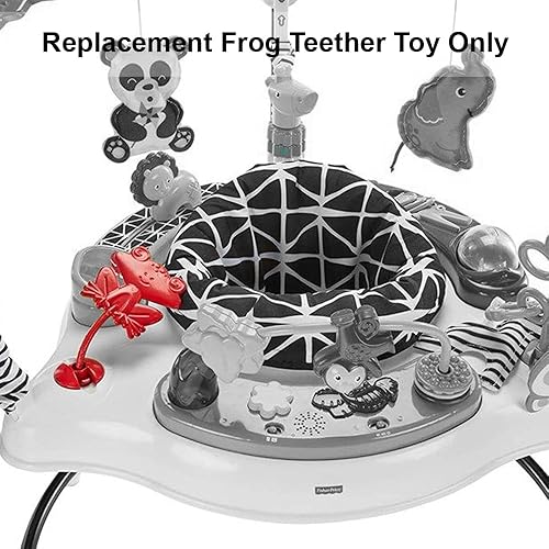 Miniatura 3 de Pieza de repuesto para Fisher-Price Animal Wonders Jumperoo Baby Activity - FWY41  Juguete de repuesto para mordedor de rana