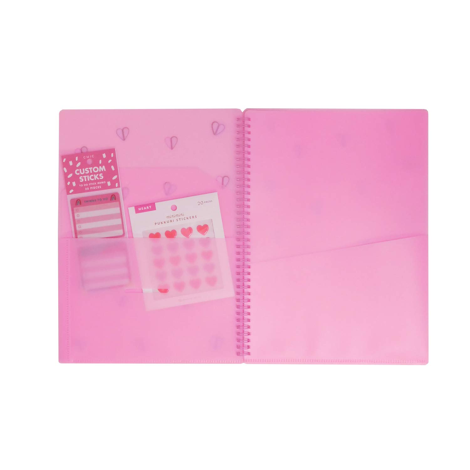 クリアファイル vexy A6クリアファイル2種セット / モニョチタポミチ