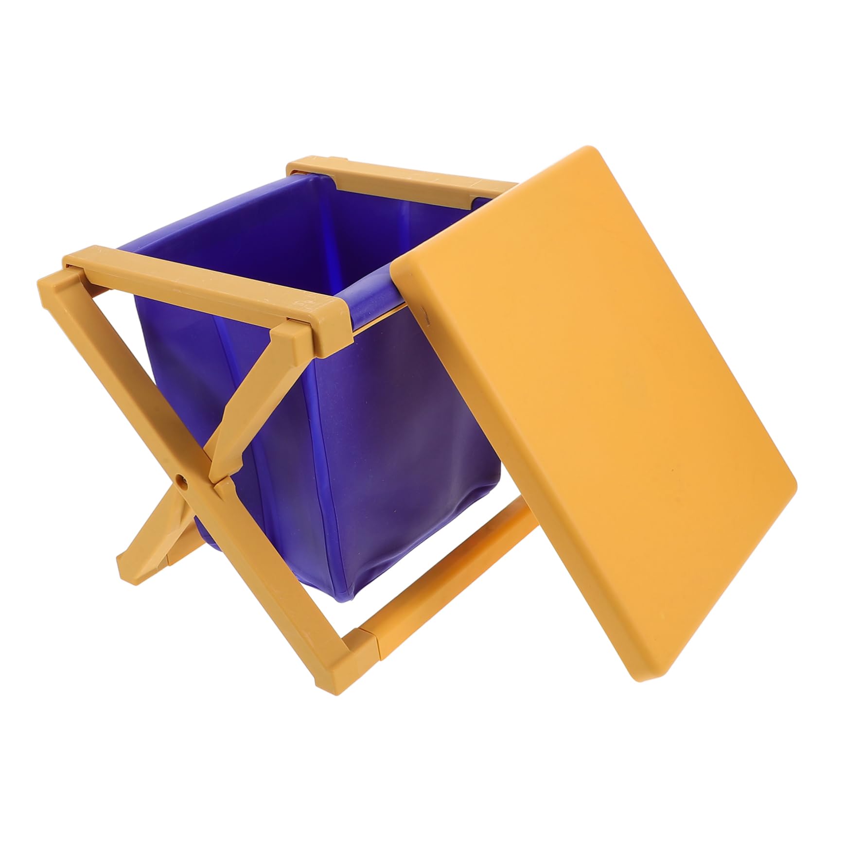 LIFKOME Inodoro Portátil Plegable para Adultos y Orinal de Viaje Ligero para Camping y Actividades Material y Resistente