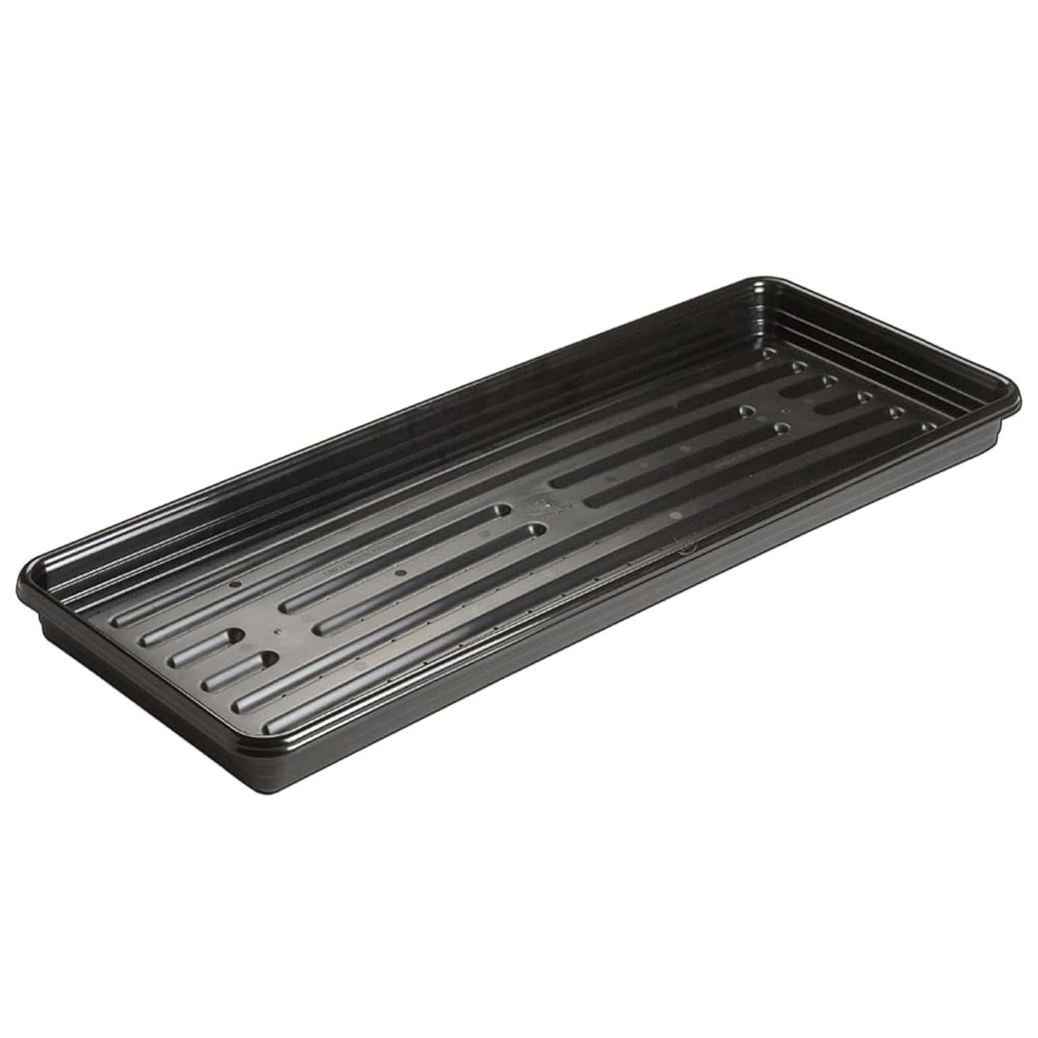 Pluto Packaging Large Black Multi Use Black Grow Bag Trays