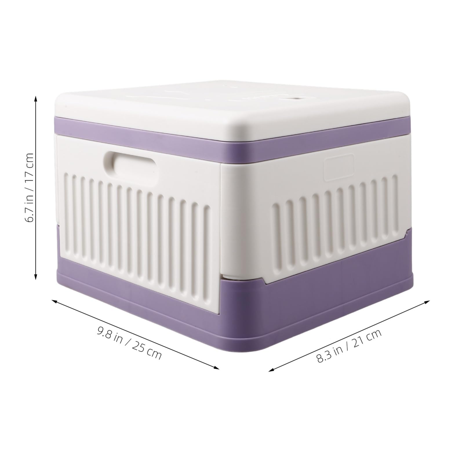 FRCOLOR Emergency Potty Travel Urinal for Boys and Girls Folding Portable Toilet Box Camping Toilet Car Toilet Container Multi-use Storage Box