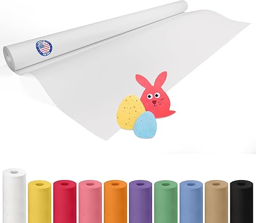 Miniatura 58 de IDL Packaging - Rollo de papel kraft rojo de 36 x 2160 pulgadas (180 pies), hecho en Estados Unidos, grosor 45 libras, arte, envoltura regalos