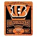 NFL Cincinnati Bengals "Marque" Fleece Throw Blanket, 50" x 60"