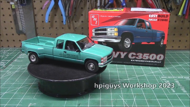 Amazon.com: AMT 1996 Chevrolet C-3500 Dually Pickup Easy Build New 