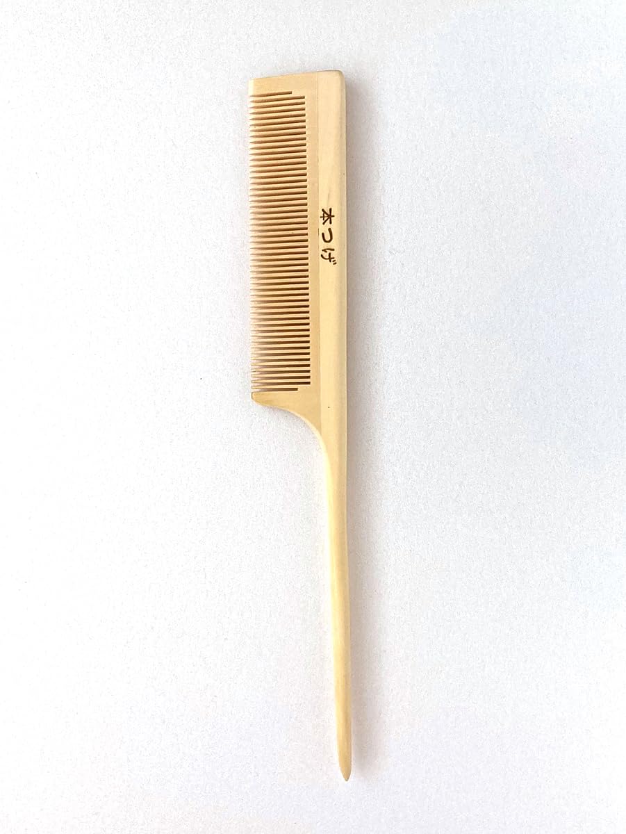 Boxwood Bookmark Comb – Antistatic Hair Detangler