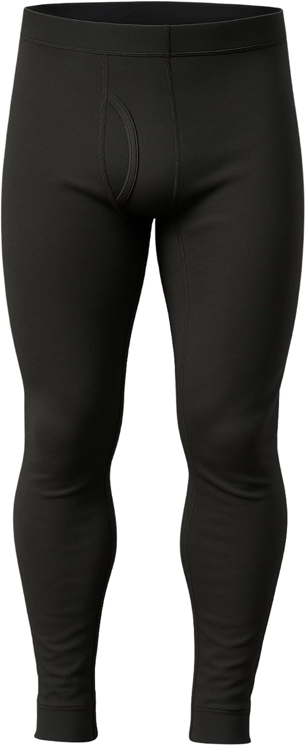 Heat Logic Men's Thermal Base Layer Bottom, Warm Innerwear for Cold Weather