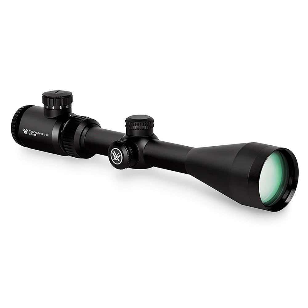 Vortex Crossfire II 3-9x40 Rifle Scope, V-Brite Reticle , black