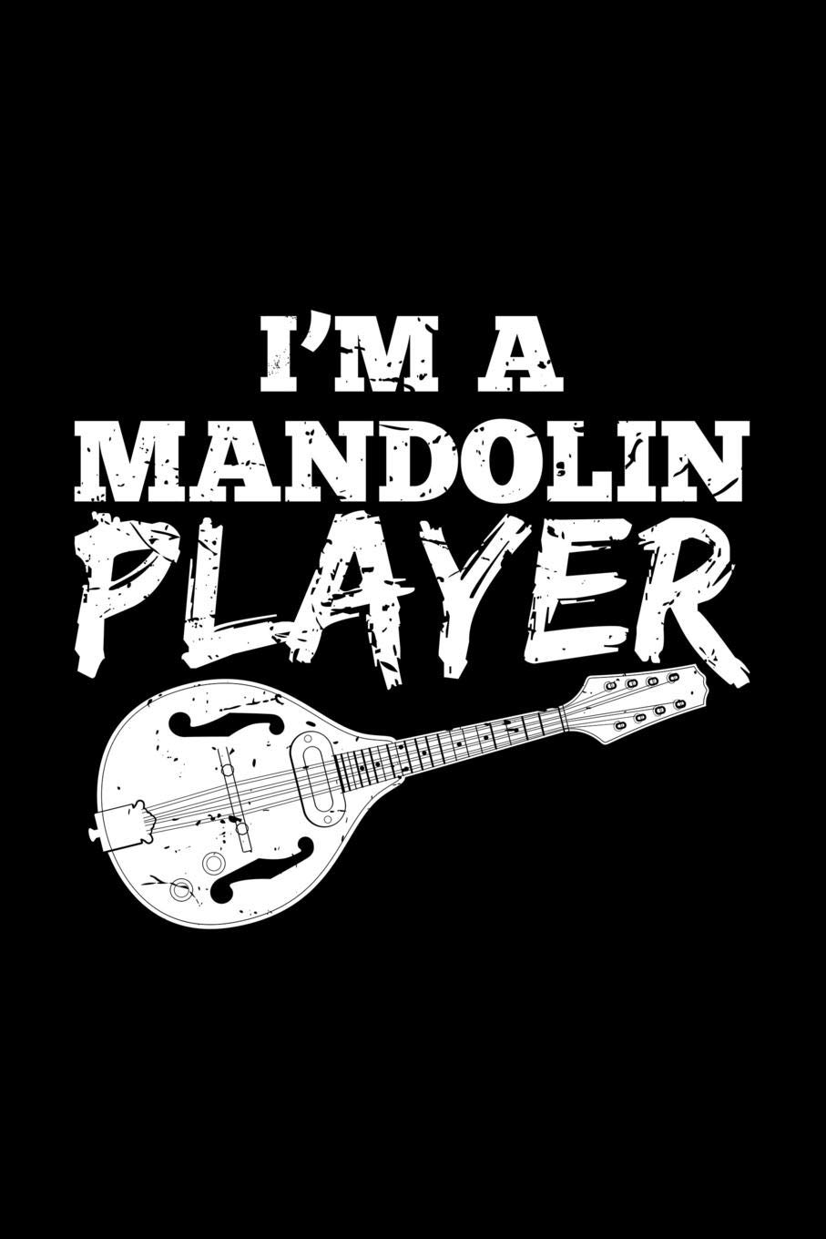 I'M A Mandolin Player: Blank Paper Sketch Book - Artist Sketch Pad Journal for Sketching, Doodling, Drawing, Painting or Writing