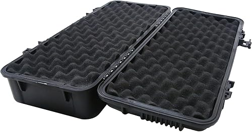 Miniatura 7 de Estuche de transporte duro universal, a prueba de golpes y resistente al agua, caja seca protectora para organizar aparejos de cámaras, teléfonos,