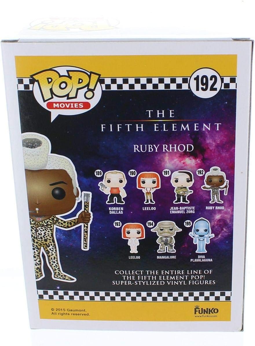FunKo POP Movies: The Fifth Element - Ruby Rhod Toy Figure