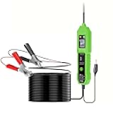 CT03 Power Circuit Tester, 6-24V DC Test Light Short Circuit, Automotive Component Electrical Polarity Identify Continuity Tester, Overload Protection