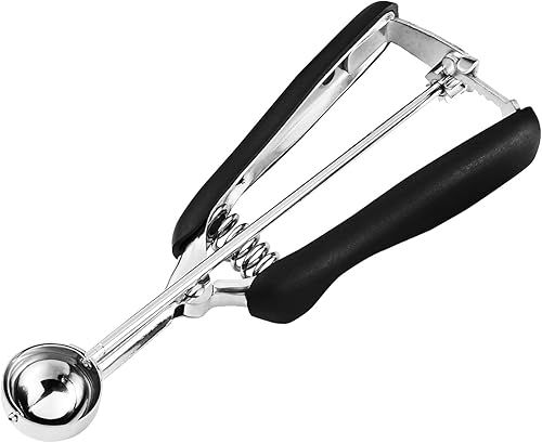 Vista 8 de Cuchara de galletas de 2 cucharadas, cucharadas de galletas #40/2 cucharadas para hornear, cuchara de masa de galletas, cuchara de galletas, buen