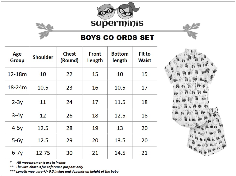 Image of superminis Baby Boys Cotton Printed Shirt and Nikkar /Shorts Coordinated Set