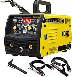 SUPER TORK, Maquina De Solda Inversora Mig Sem Gas Tig Eletrodo Bivolt