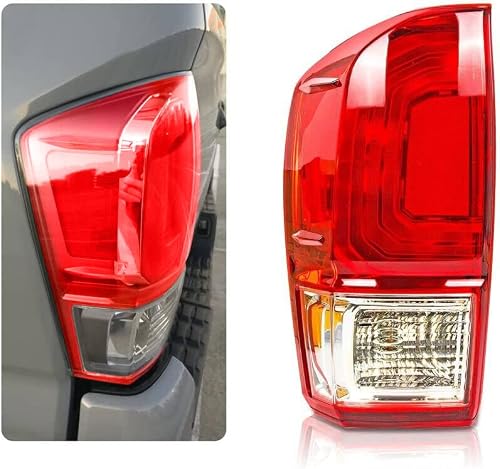 Wztepeng Driver Left Side Tail Light Housing Compatible with 2016 2017 2018 2019 2020 2021 2022 Toyota Tacoma Rear Taillight Replace 8156004170 TO2800197