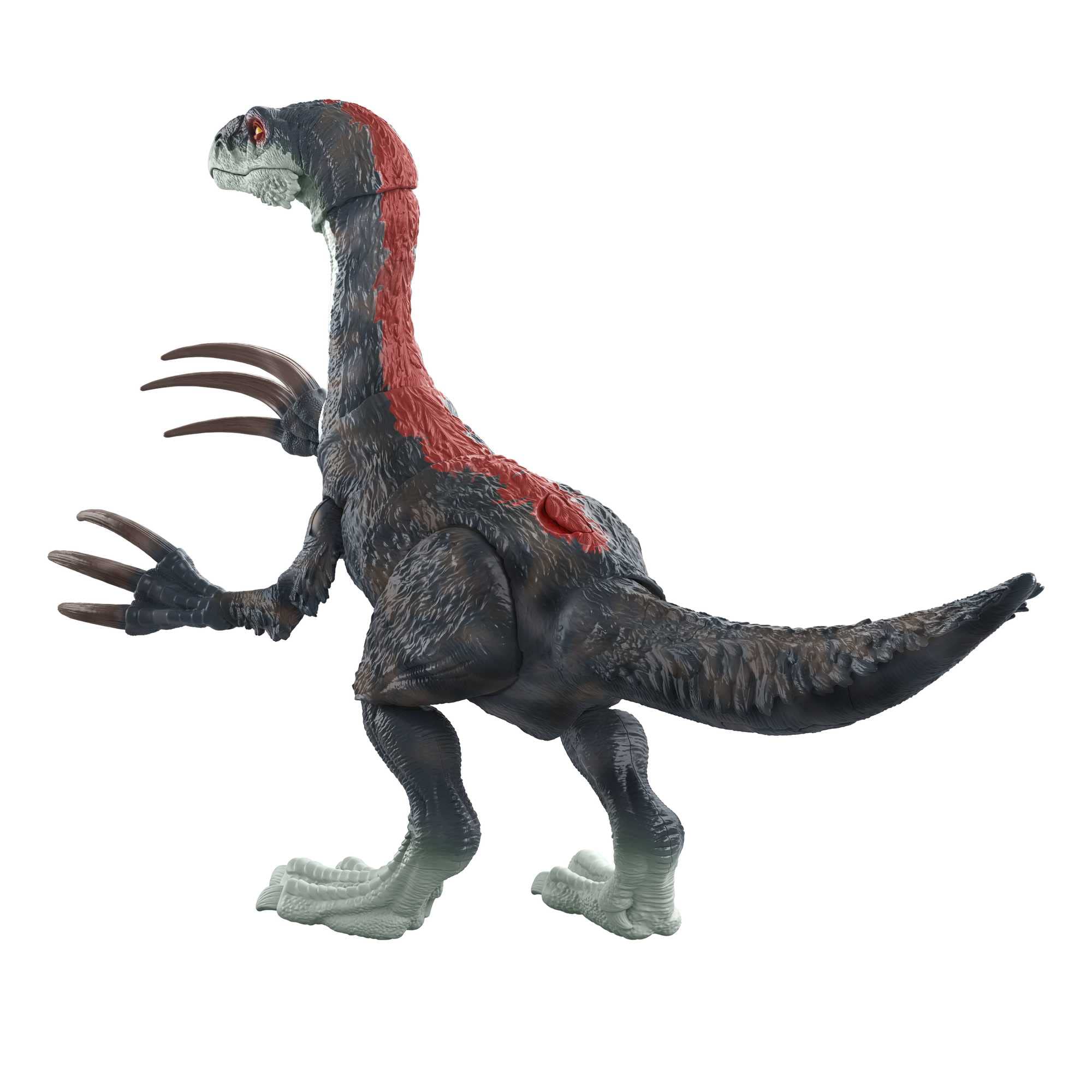 Mattel Jurassic World Dinosaurio Slasher Escapista con sonido Figura articulada de juguete que escapa de su jaula (GWD65)