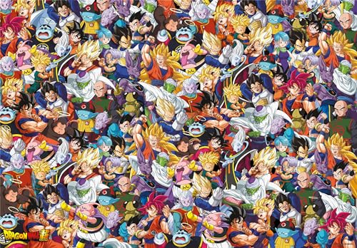 Clementoni Impossible Dragon Ball Puzzle – 1000 Piezas – Rompecabezas para Adultos, Póster Incluido, Rompecabezas Difícil, Divertido para Adultos, Hecho en Italia, 39918 miniatura 2