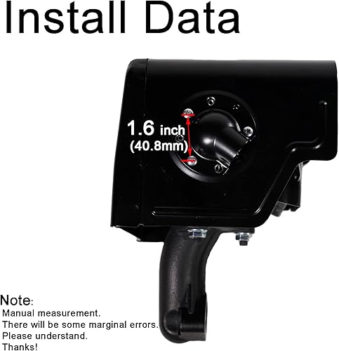 Miniatura 6 de JMCHstore Deflector de escape mejorado para Predator 420cc 459cc 13 hp, Honda GX390 389cc 11.7hp, motor de motor de gasolina DuroMax, GX240 GX270