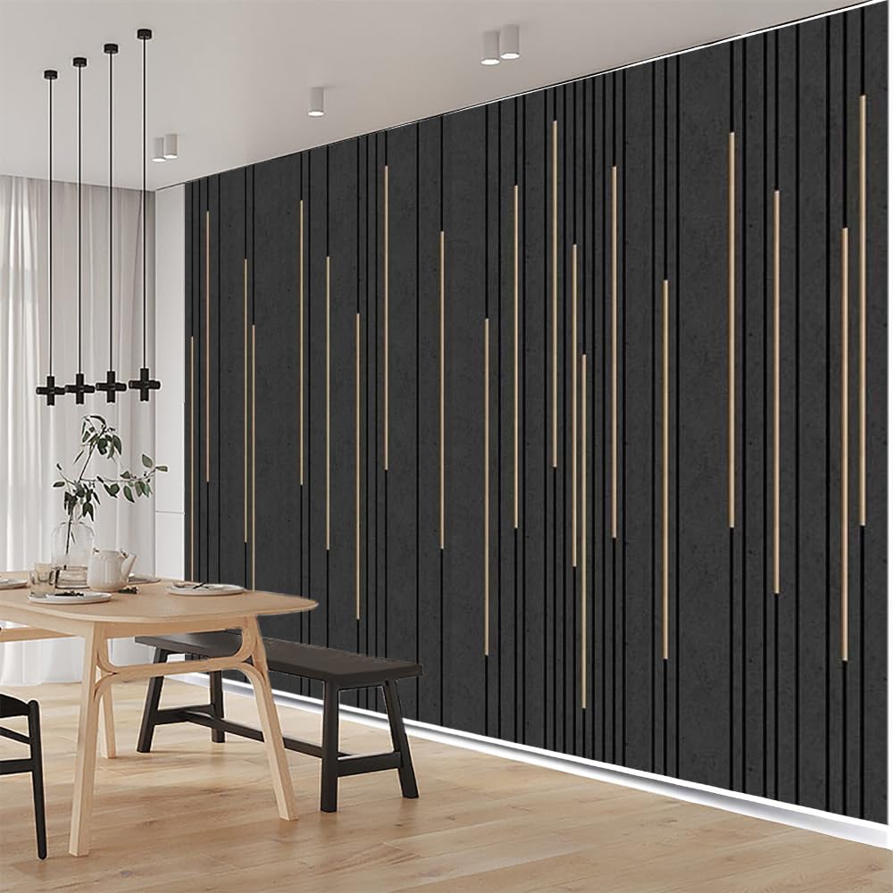3D Geometric Black Marble Wall Murals, Modern Custom Mural Wallpaper