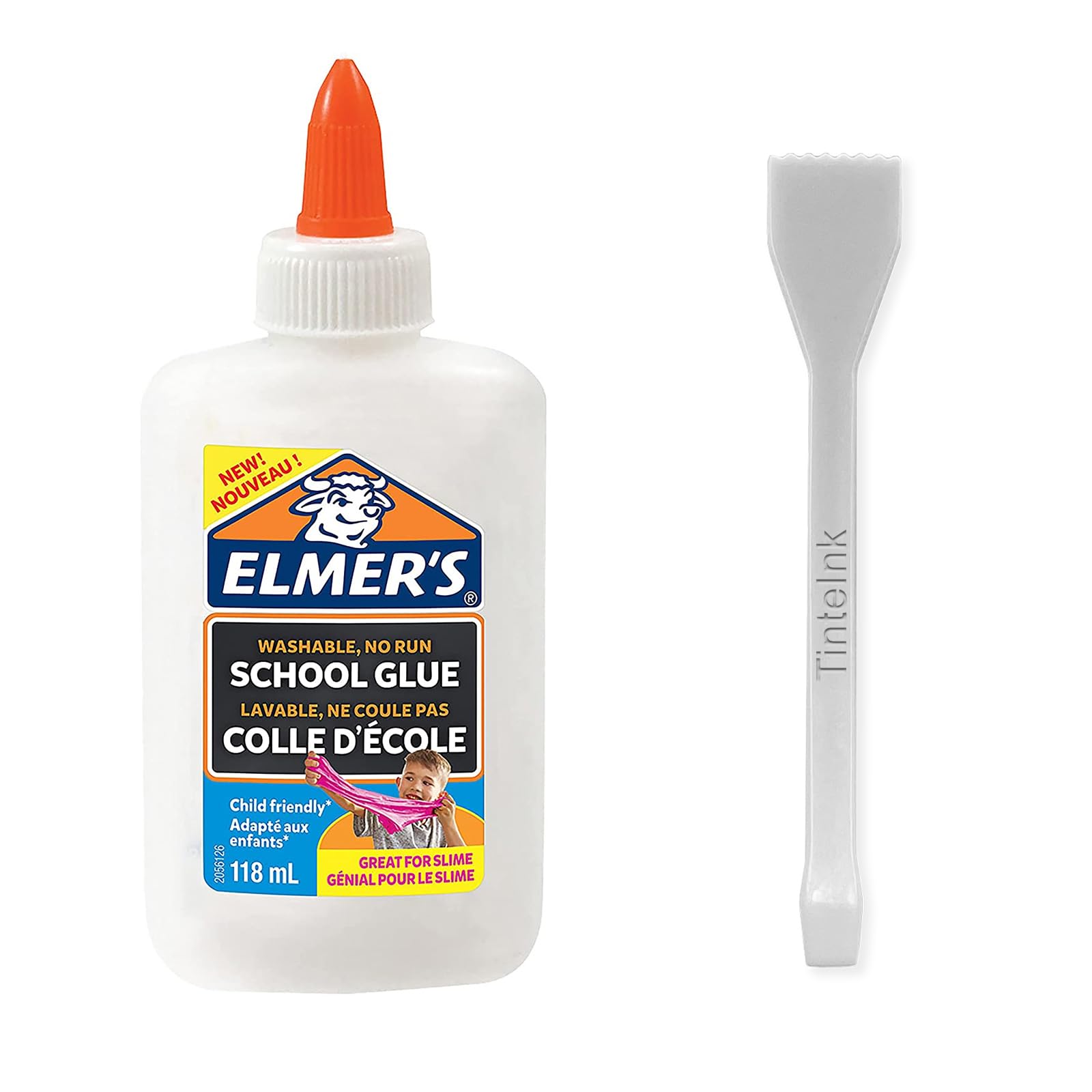 Elmers PVA Glue | White Glue | Choose Size | Washable & Kid Friendly | Great for Arts & Crafts Projects | Back to School Favourites (Small)